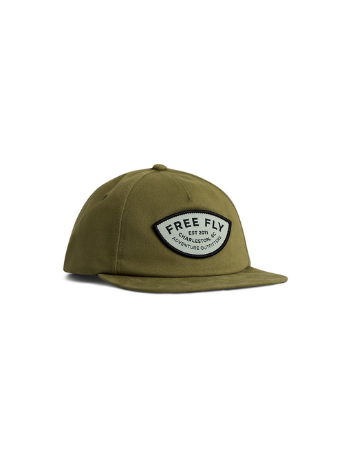 Vintage Outfitters Flat Brim Hat - Leaf