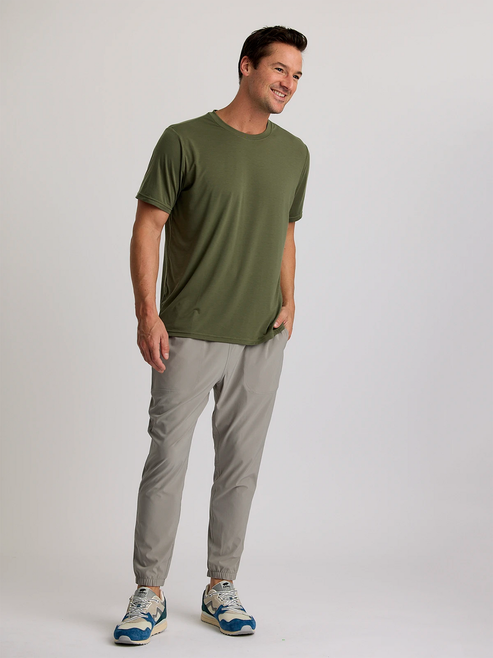 Men's Elevate Lightweight Tee - Fatigue