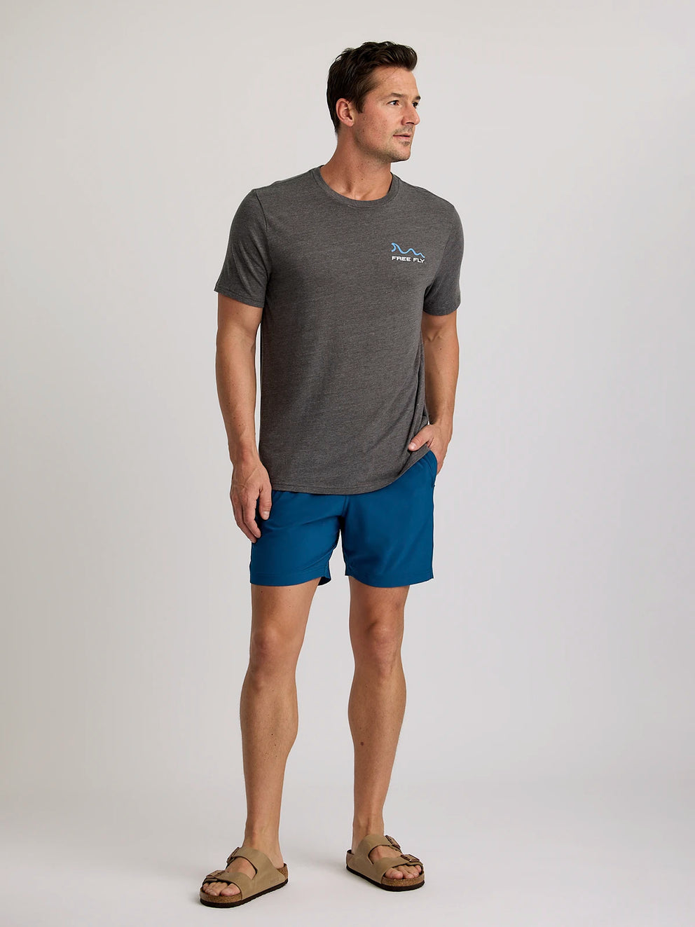 Men's Breeze Short – 6" - Legion Blue