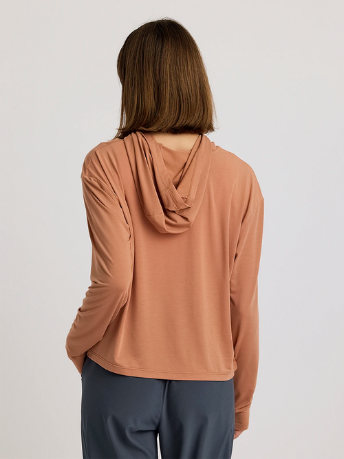 Women's Elevate Lightweight Hoodie - Canyon Clay