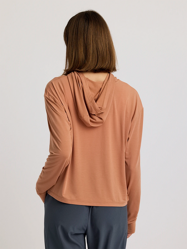 Women's Elevate Lightweight Hoodie - Canyon Clay