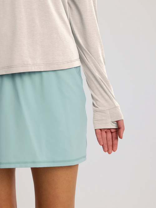 Women's Elevate Lightweight Hoodie - Heather Birch