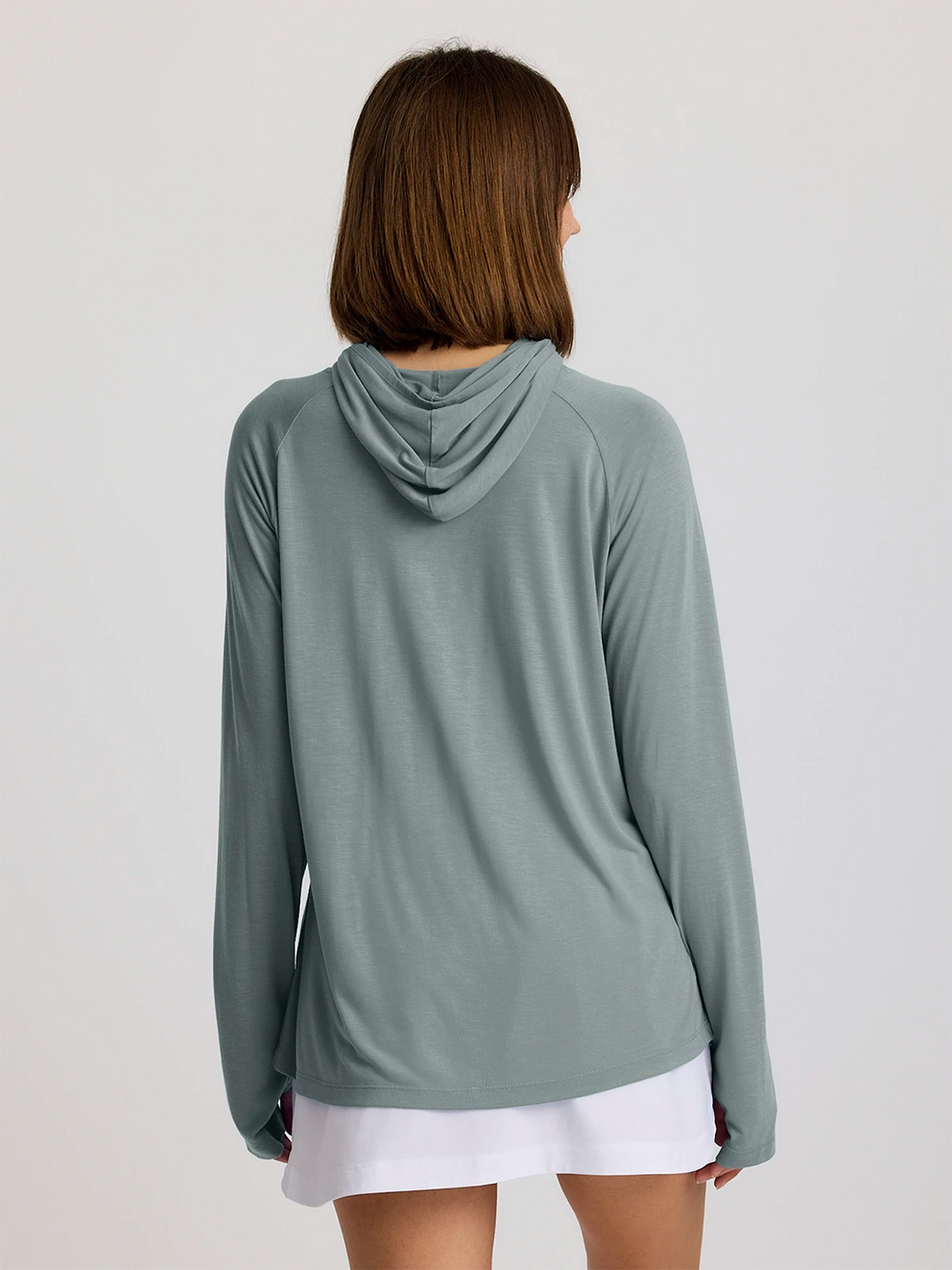 Women's Bamboo Lightweight Hoodie II - Slate