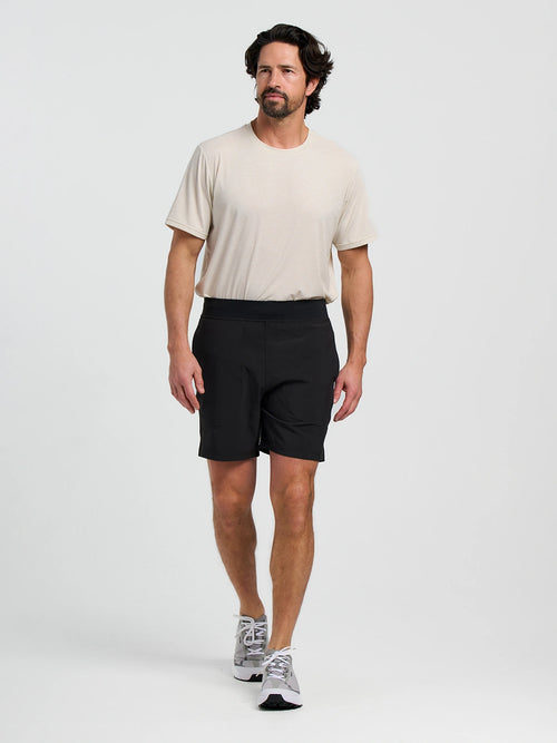 Men's Active Breeze Short Unlined – 7" - Black