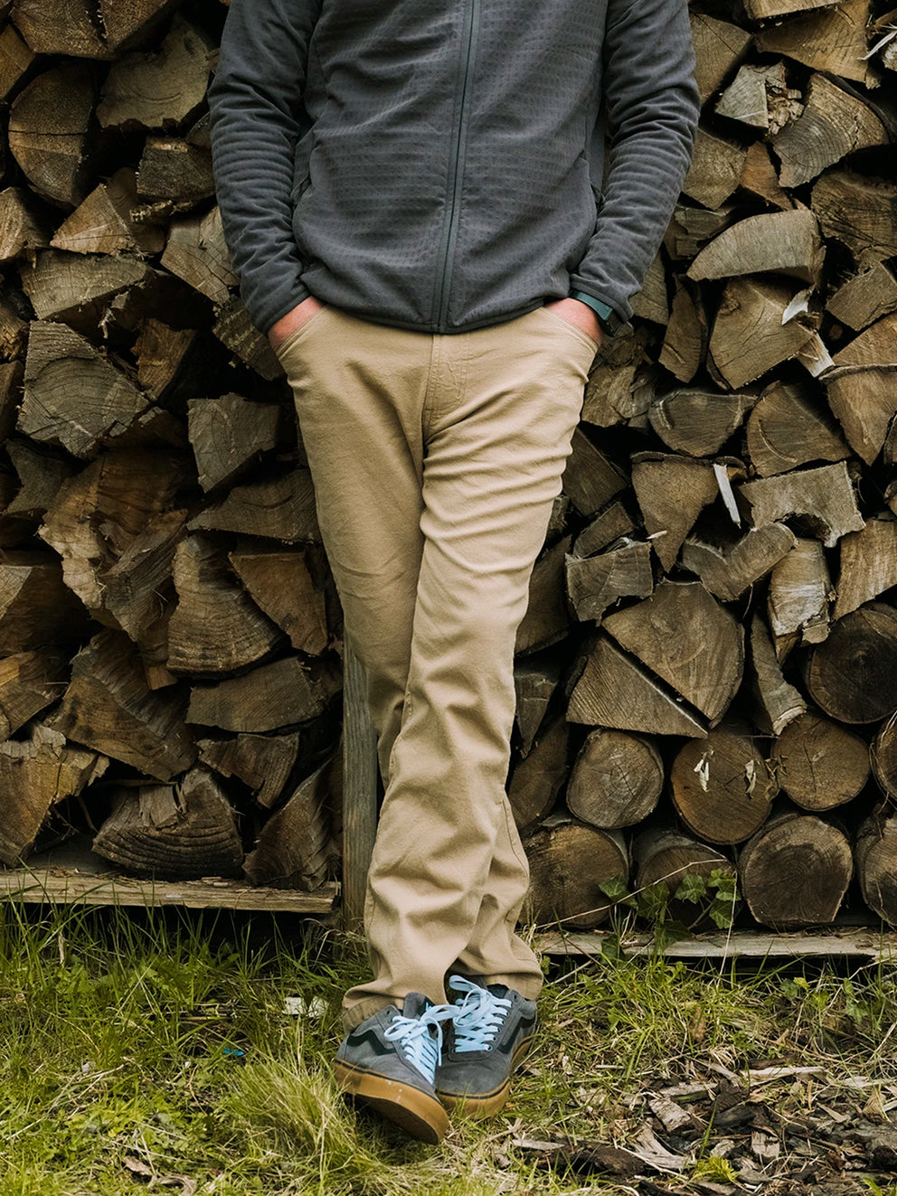 Men's Stretch Canvas 5 Pocket Pant - Timber