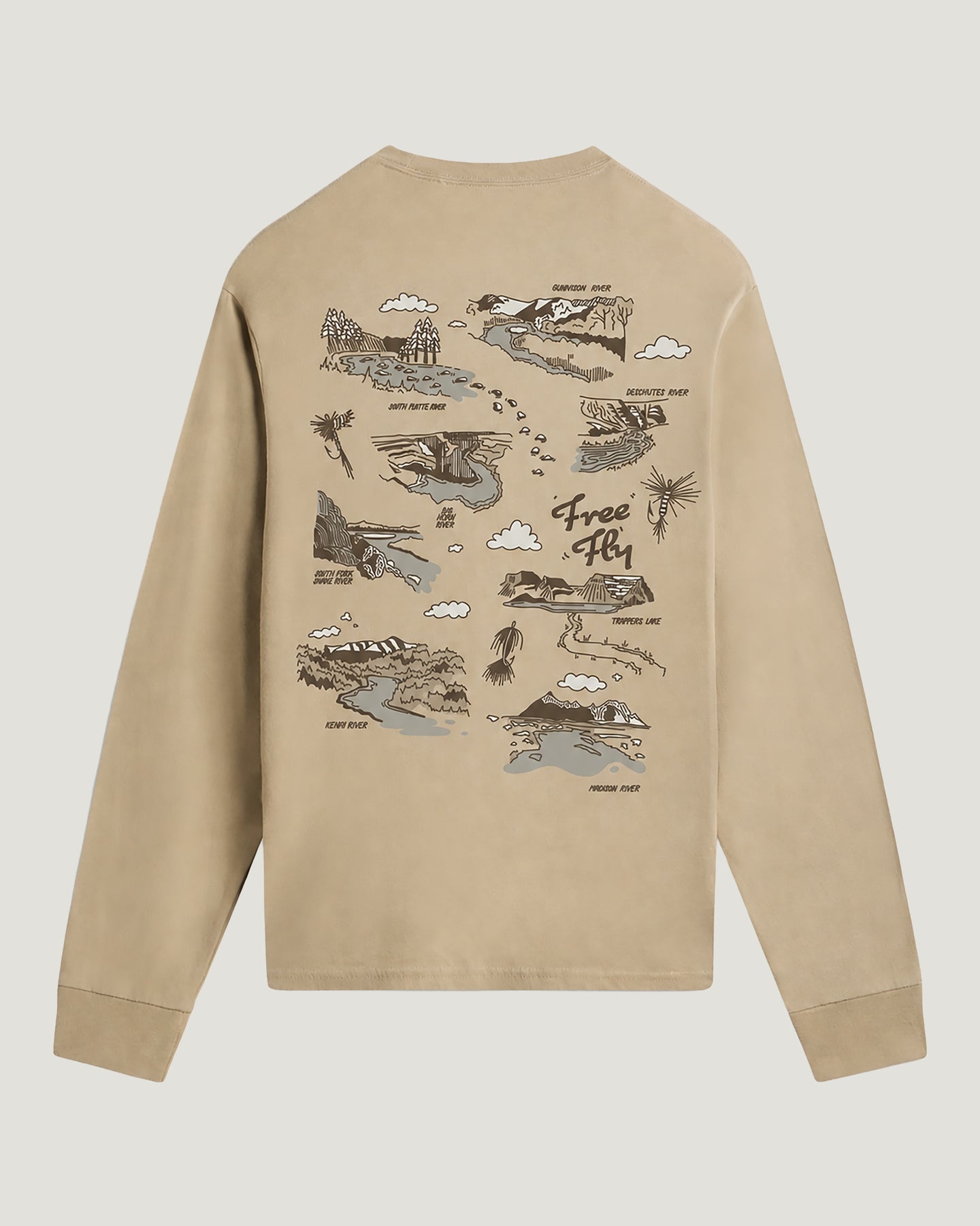 Trout Bum Long Sleeve - Coriander