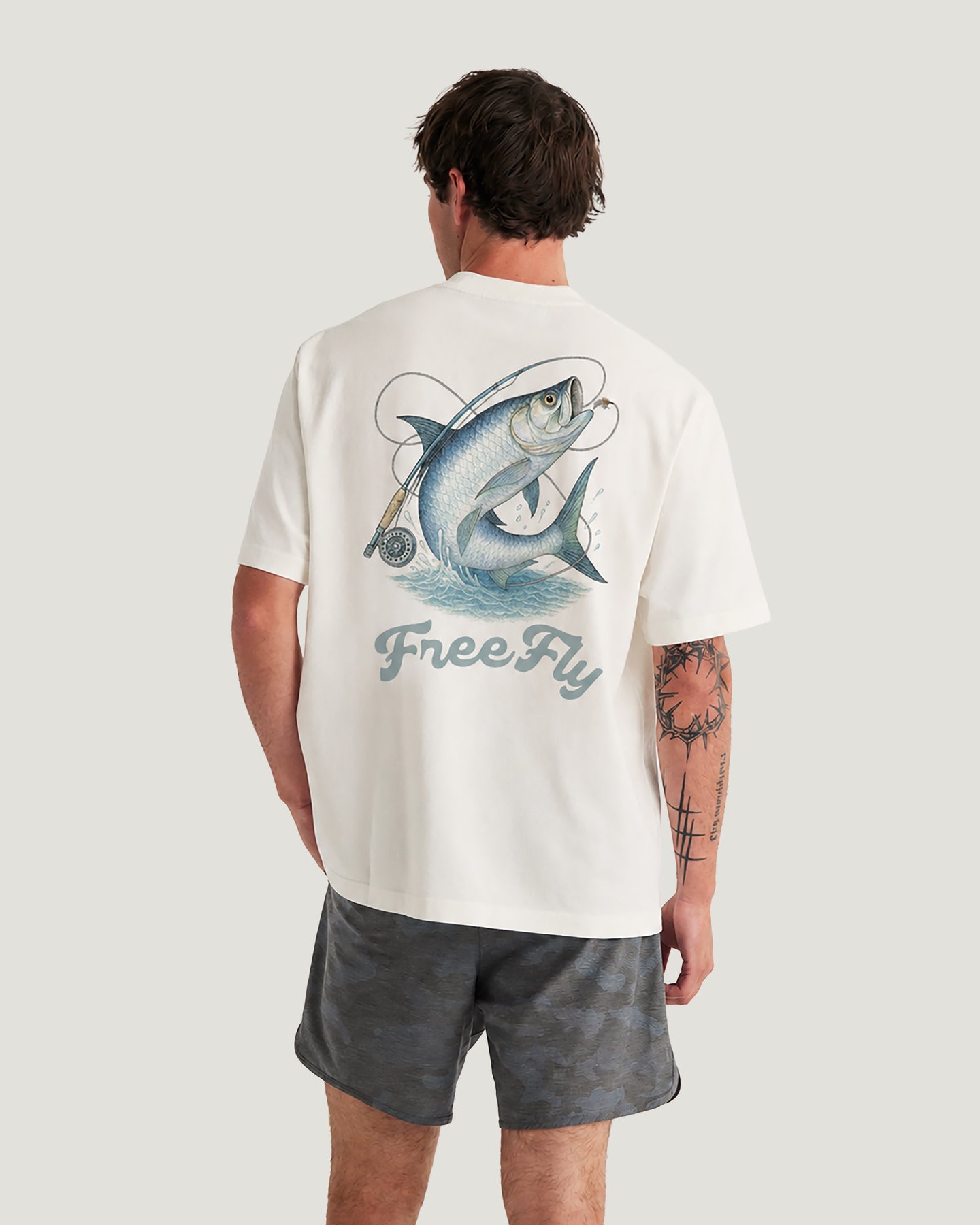 Silver King Relaxed Tee - Bone