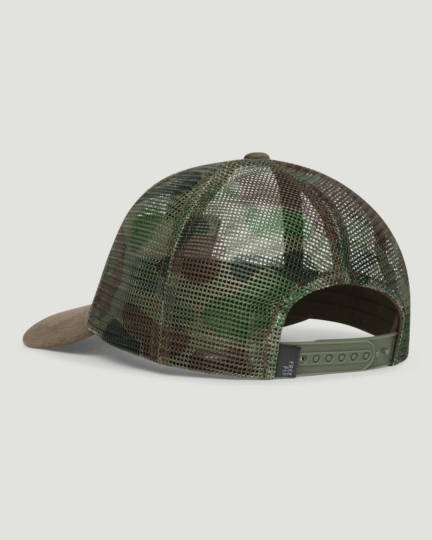 Youth Outfitters Mesh Patch Hat - Vintage Camo Oil Green