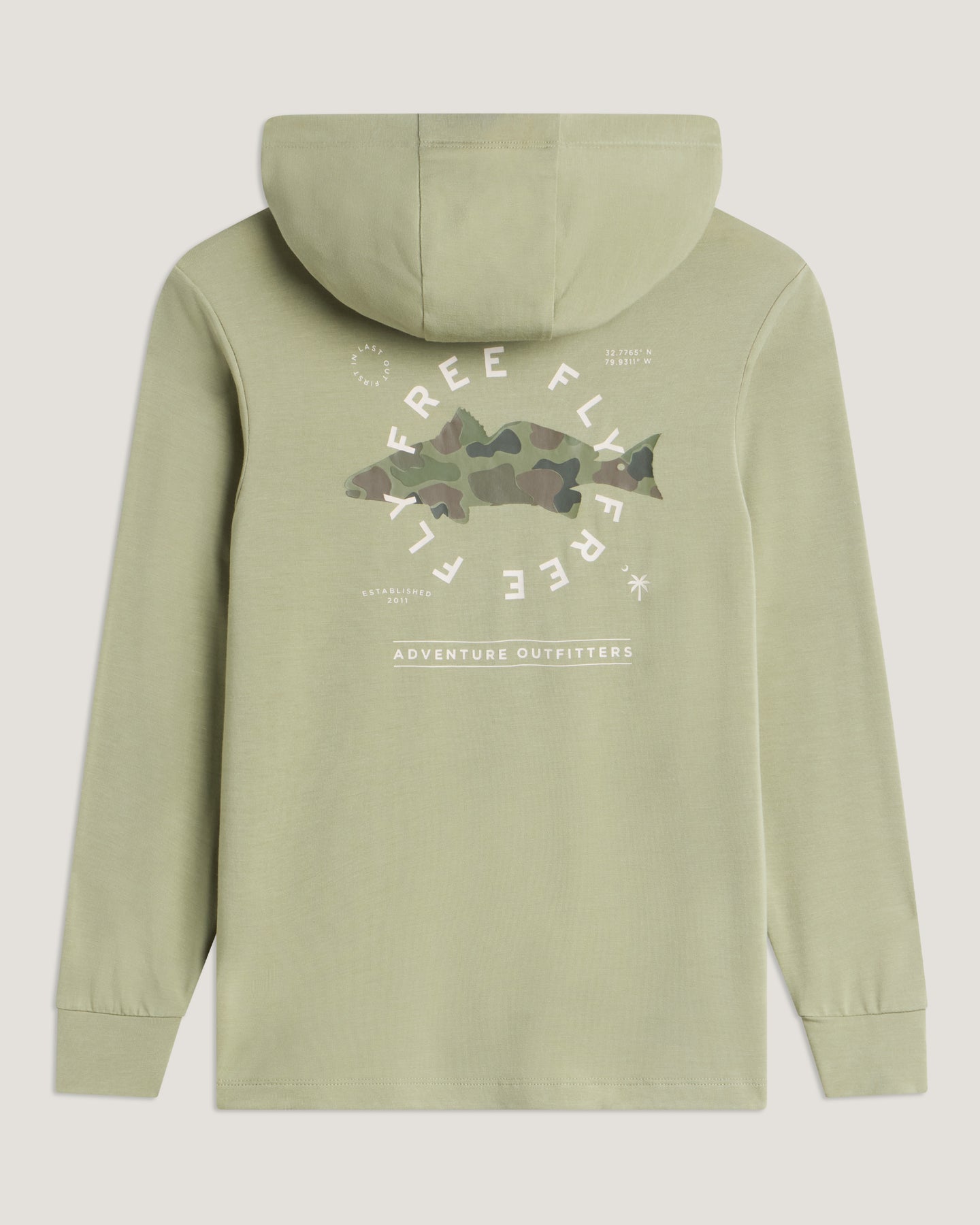 Youth Bamboo Shade Graphic Hoodie - Target Species Tea