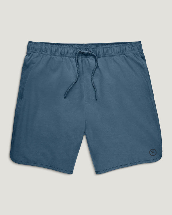 Men's Reverb Short Lined – 7" - Pacific Blue