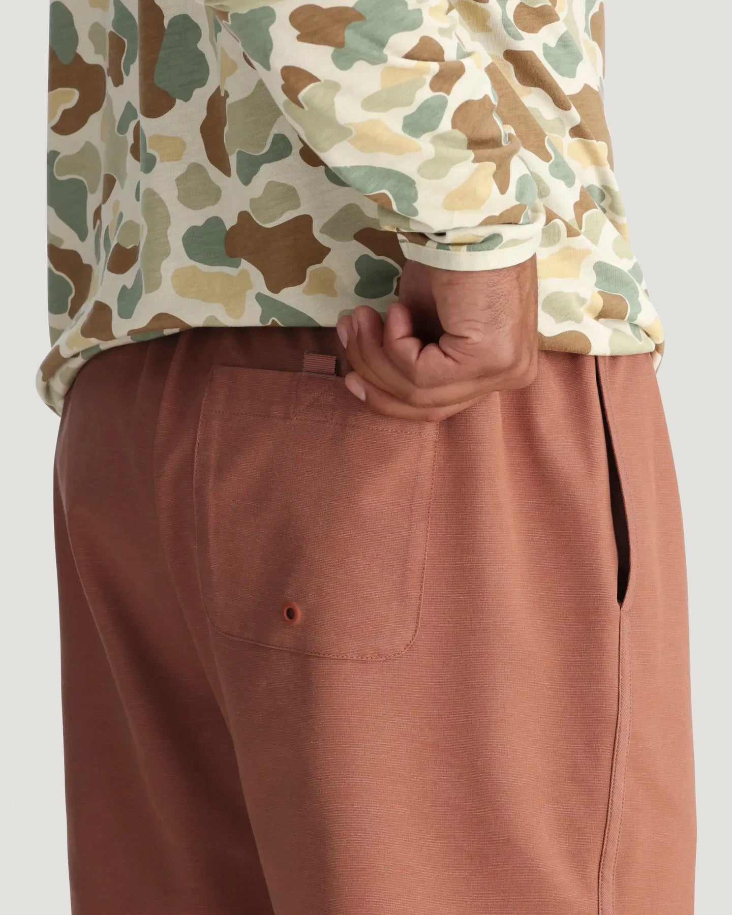 Men's Reverb Short Lined – 7" - Redwood