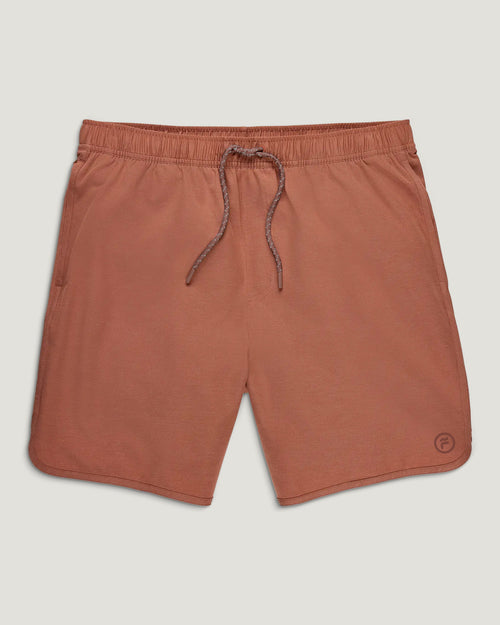 Men's Reverb Short Lined – 7" - Redwood
