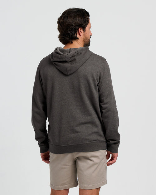 Vintage Outfitters Fleece Hoodie - Heather Black Sand