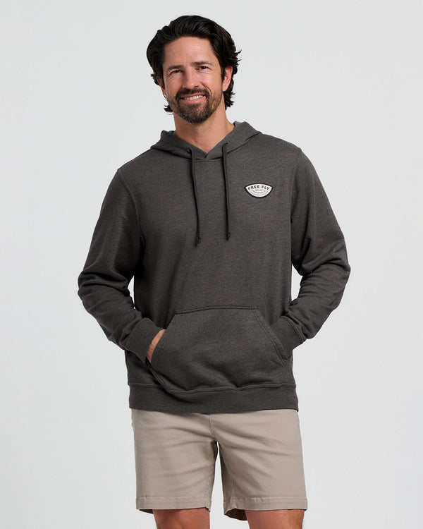 Vintage Outfitters Fleece Hoodie - Heather Black Sand