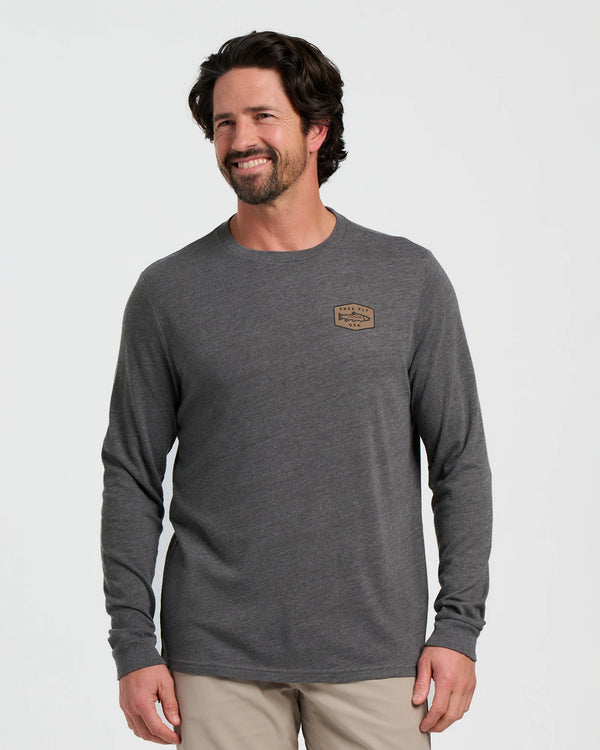 Freshwater Long Sleeve - Heather Black Sand