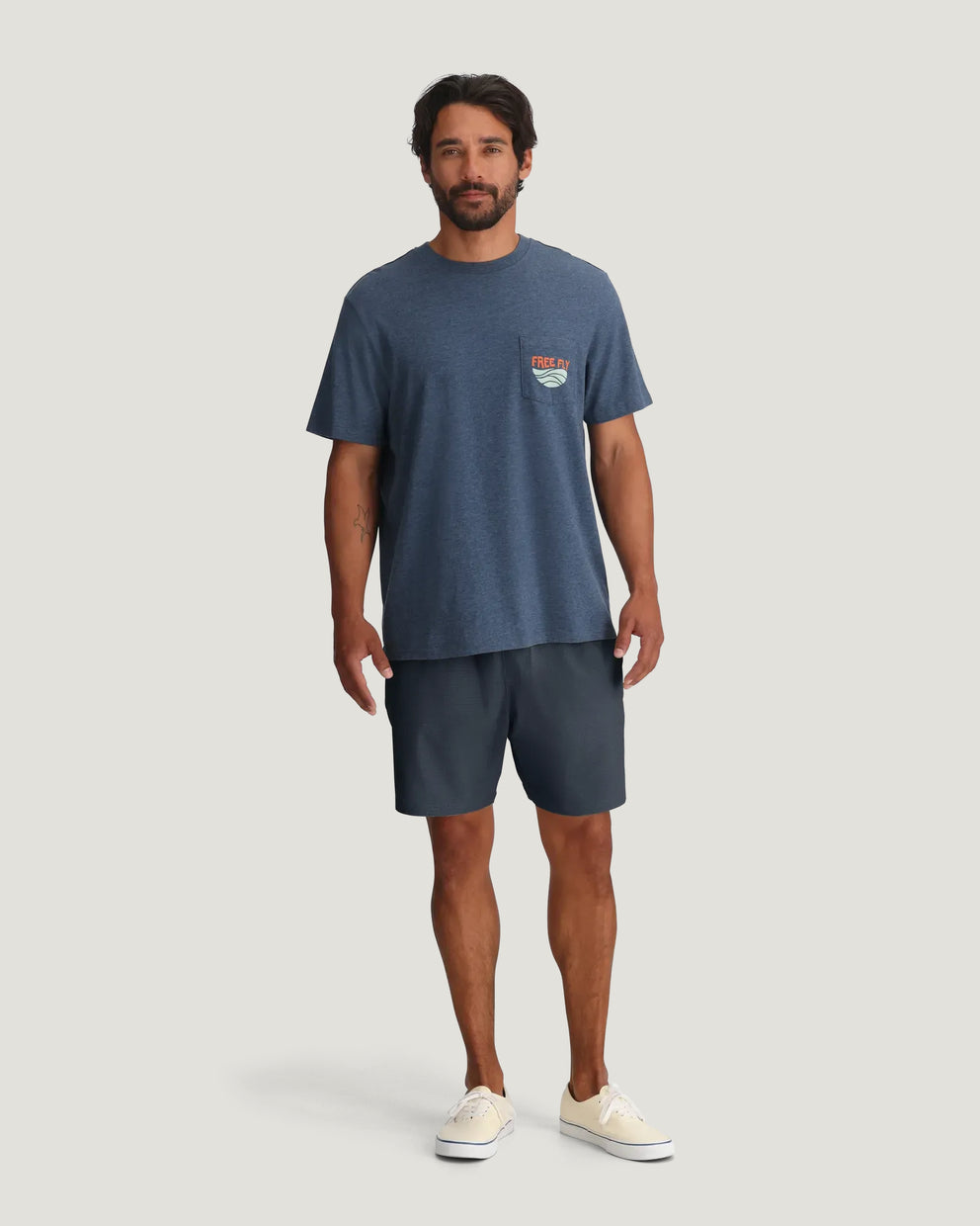 Men's Breeze Vent Short – 7" - Storm Cloud