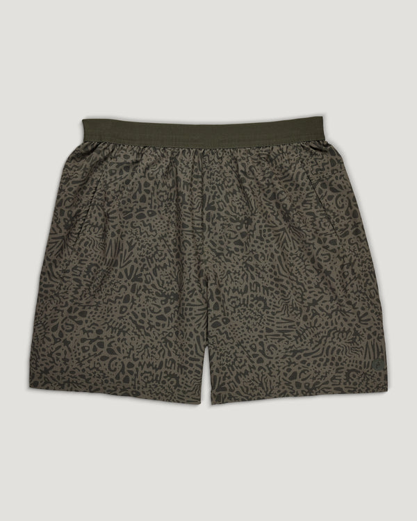 Men's Breeze Vent Short – 7" - Drifter Print Fatigue