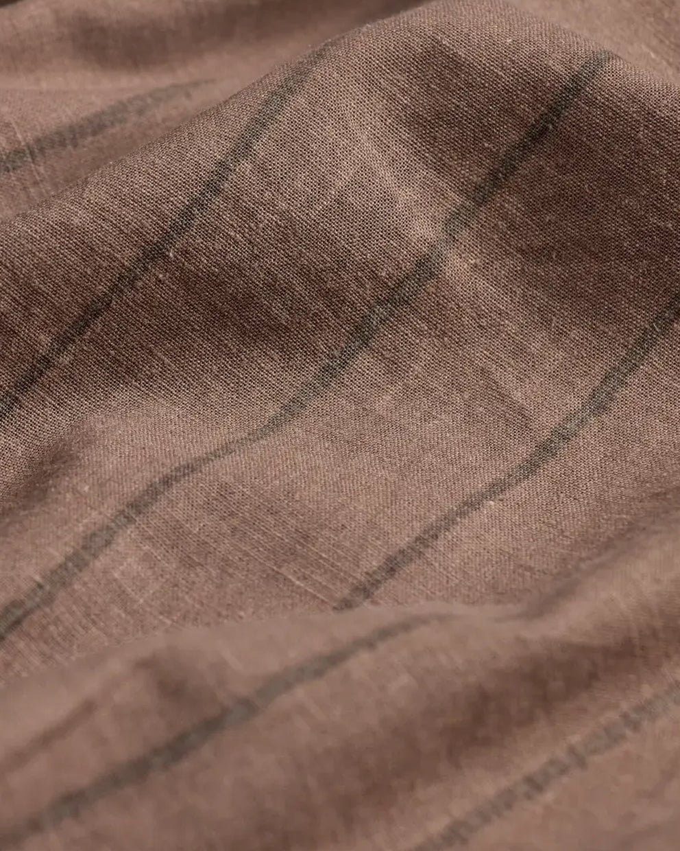 Men's Sullivan's Camp Shirt - Dash Vertical Stripe Fossil