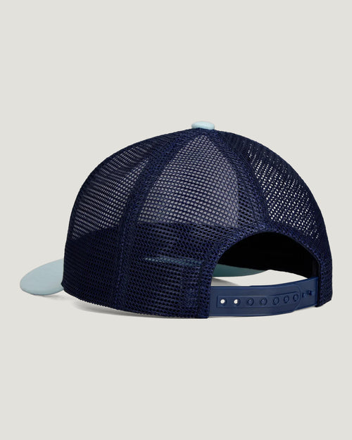 Youth Brand Flag Trucker Hat - Bright White