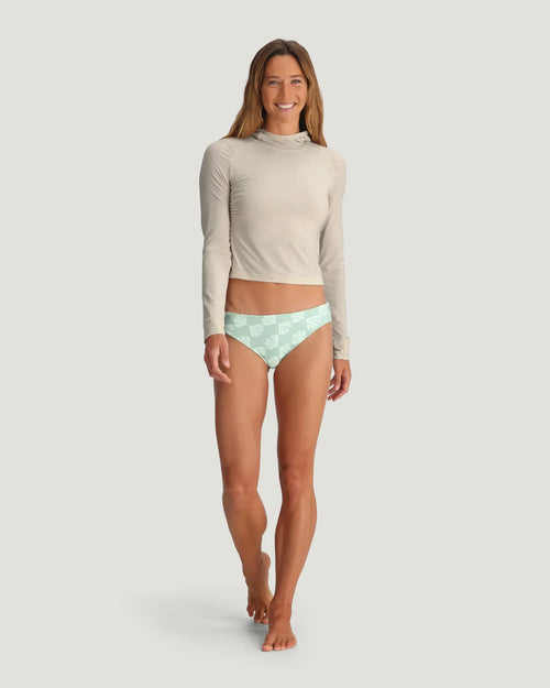 Women's Elevate Lightweight Fitted Hoodie - Heather Birch