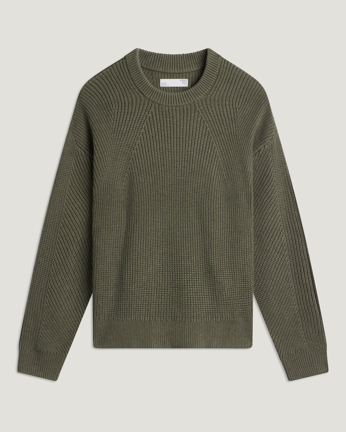 Women's Coastloom Crew Sweater - Smokey Olive