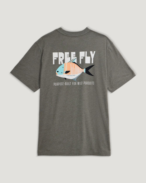 Wild Pursuits Pocket Tee - Heather Fatigue