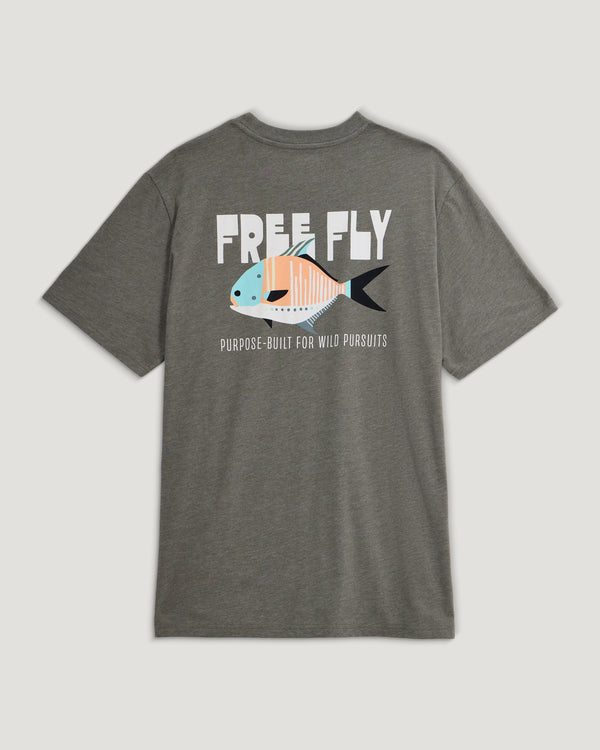 Wild Pursuits Pocket Tee - Heather Fatigue