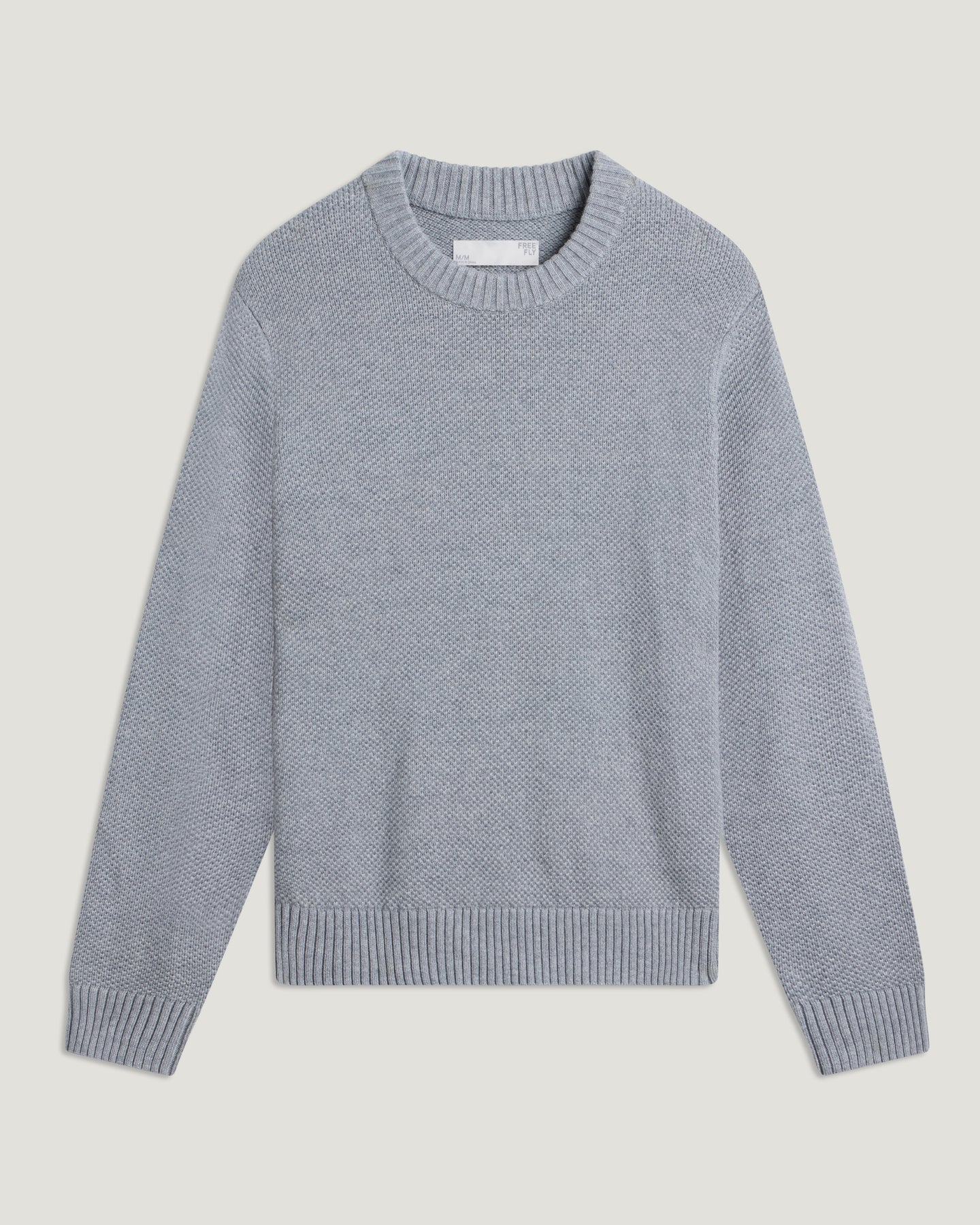 Men's Coastloom Crew Sweater - Heather Light Grey