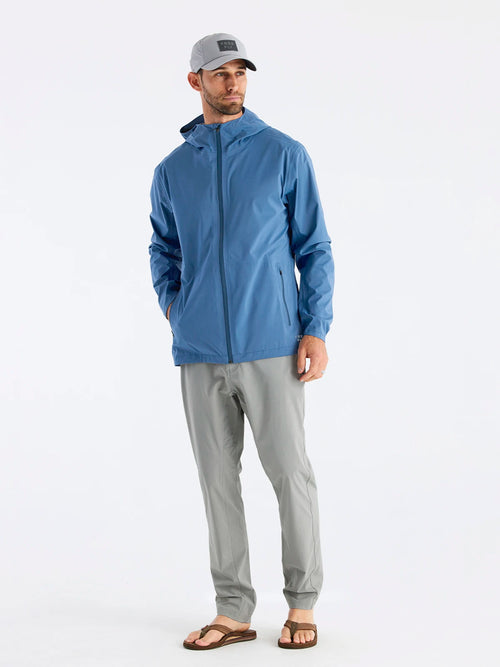 Men's Cloudshield Rain Jacket - Heron Blue
