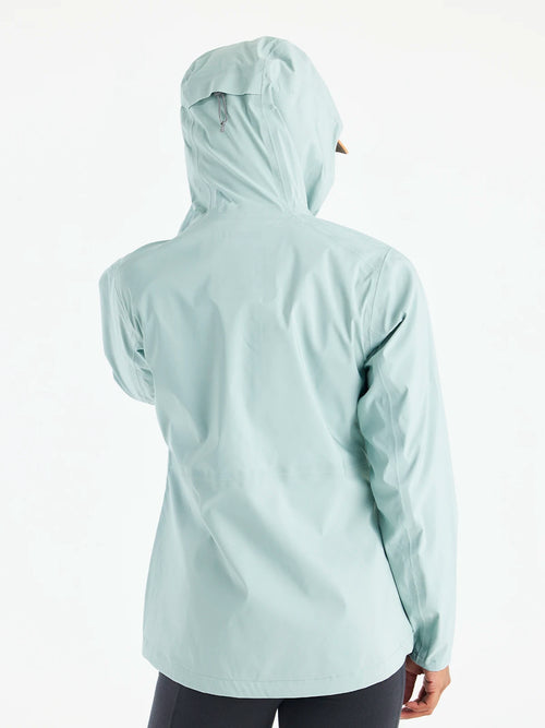 Women's Cloudshield Rain Jacket - Ocean Mist