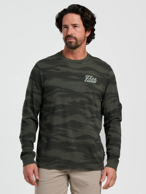 Hydro Mist Camo Long Sleeve - Hydro Mist Camo Dark Forest