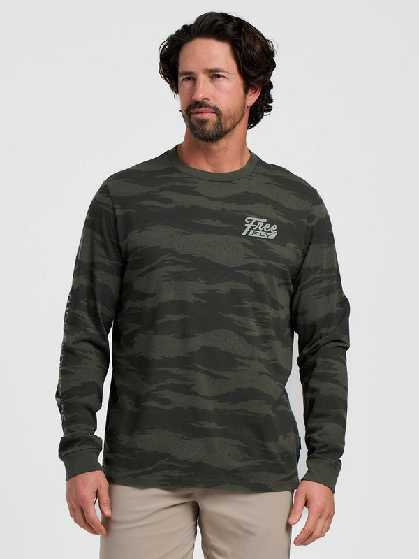 Hydro Mist Camo Long Sleeve - Hydro Mist Camo Dark Forest