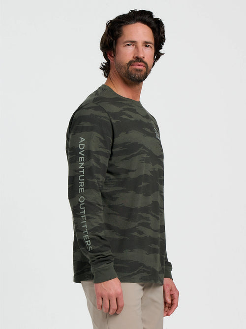 Hydro Mist Camo Long Sleeve - Hydro Mist Camo Dark Forest