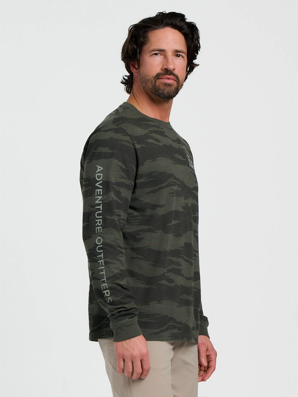Hydro Mist Camo Long Sleeve - Hydro Mist Camo Dark Forest