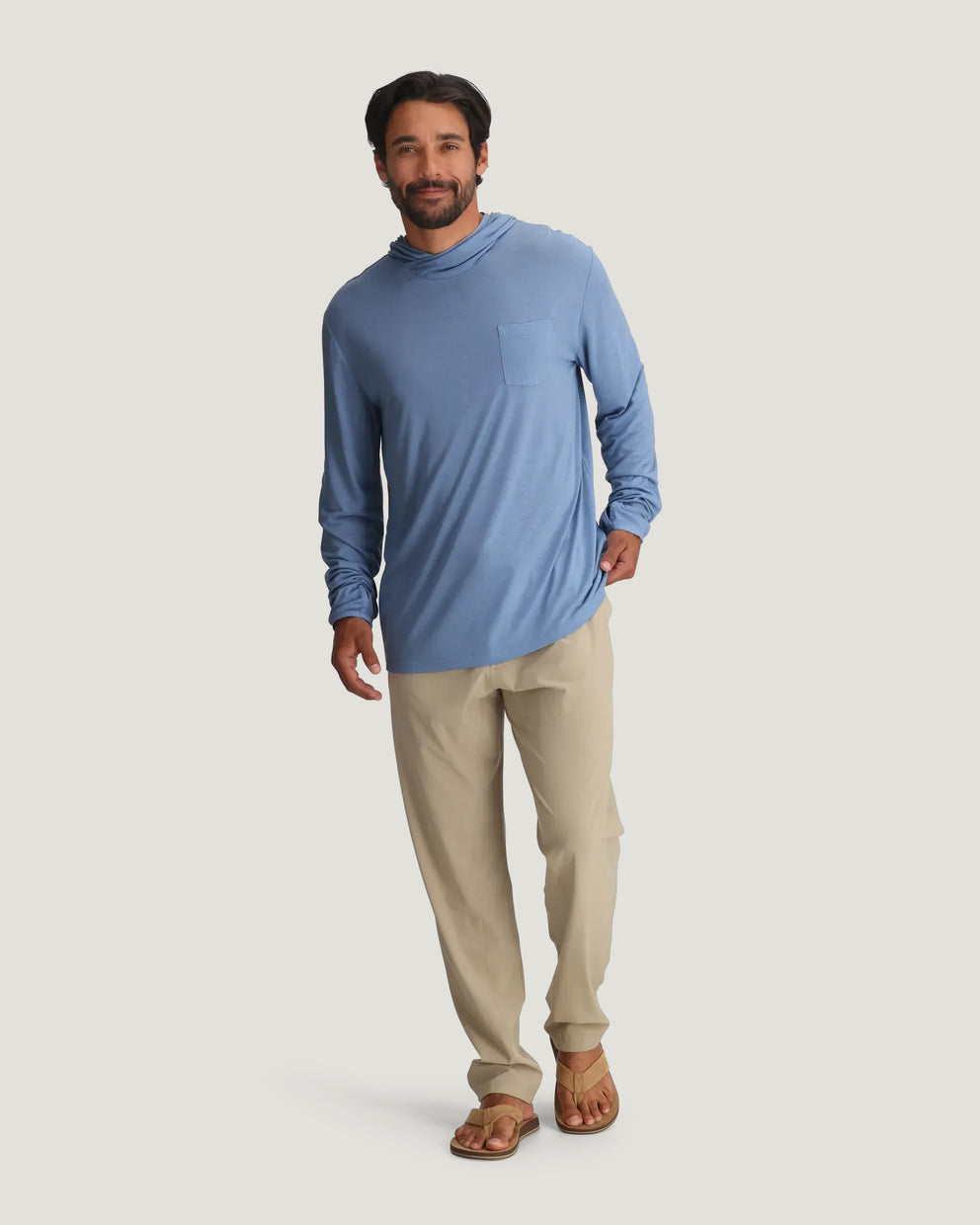 Men's Bamboo Lightweight Hoodie - Last Light
