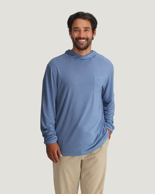 Men's Bamboo Lightweight Hoodie - Last Light