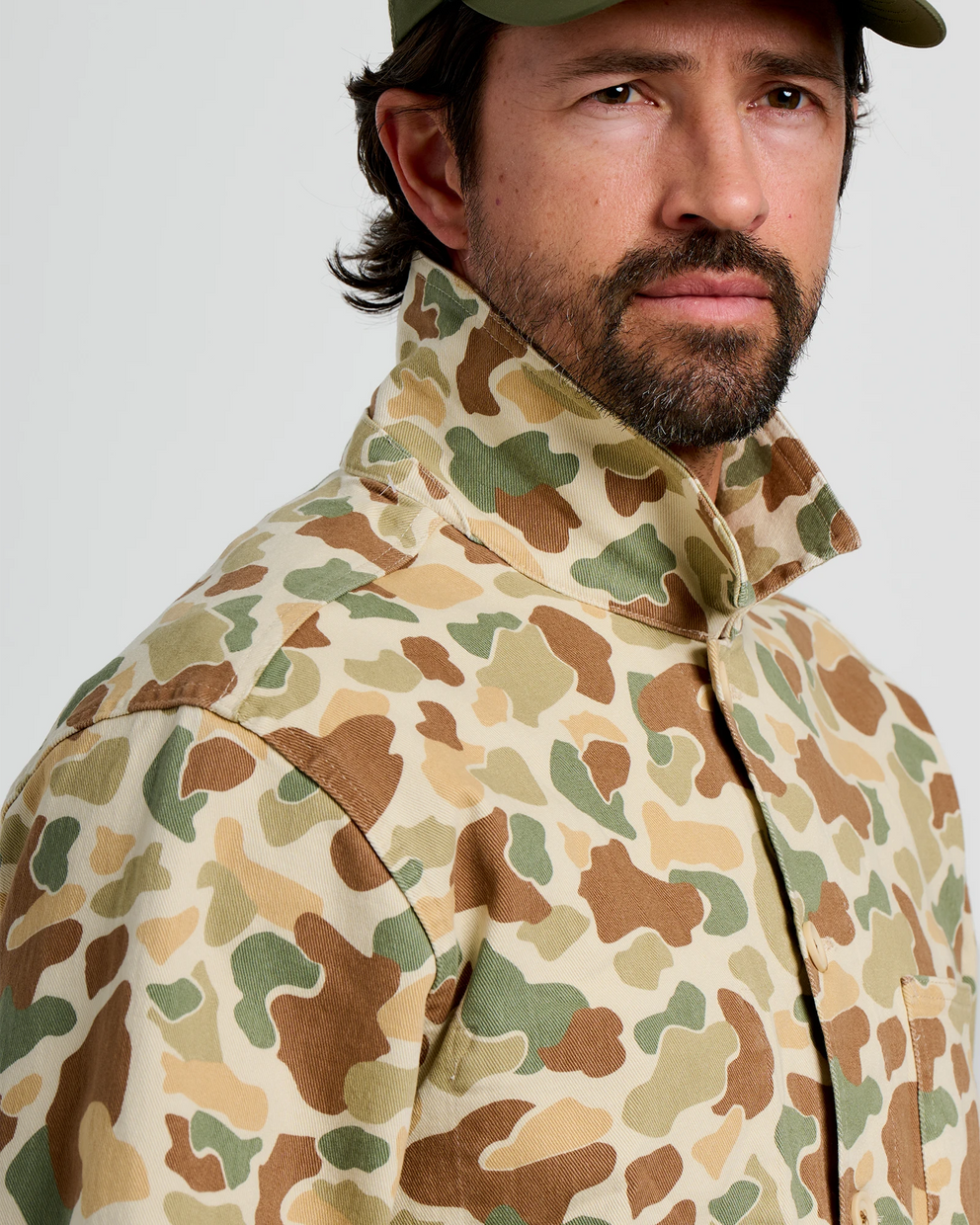 Men's Folly Twill Chore Coat - Vintage Camo