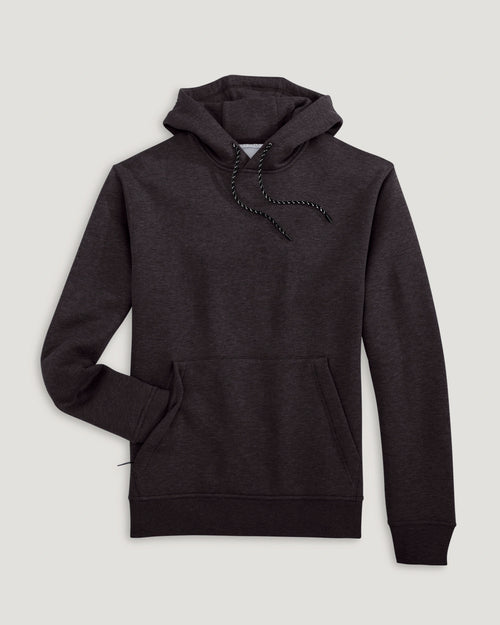 Men's Bamboo Northcoast Fleece Pullover Hoodie - Black