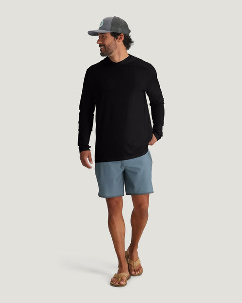 Men's Bamboo Shade Hoodie - Black