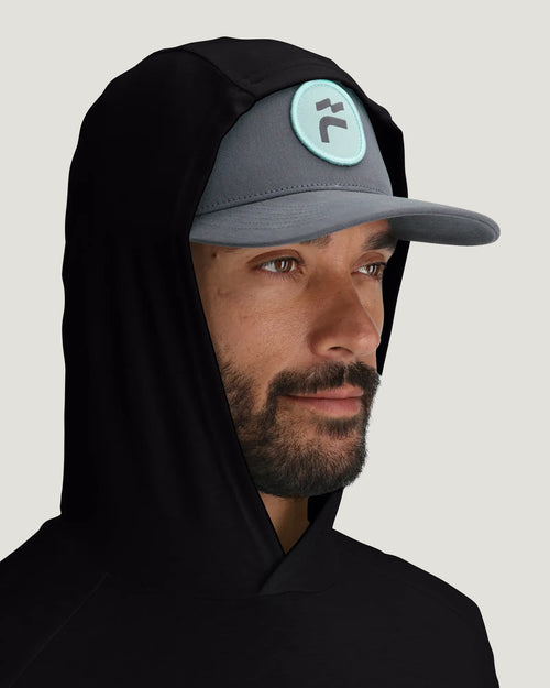 Men's Bamboo Shade Hoodie - Black