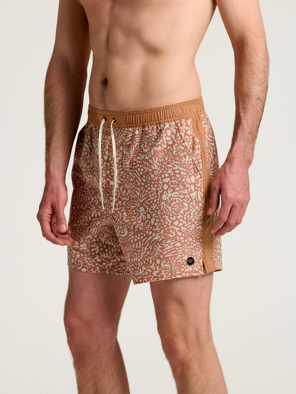 Men's Palmera Trunk – 16" - Drifter Print Canyon Clay