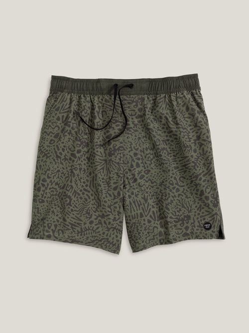 Men's Palmera Trunk – 16" - Drifter Print Fatigue