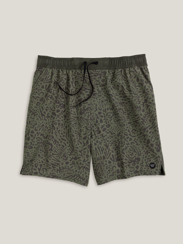 Men's Palmera Trunk – 16" - Drifter Print Fatigue
