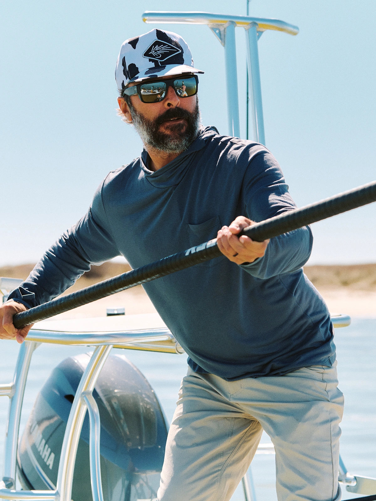 Men's Bamboo Lightweight Hoodie - Slate