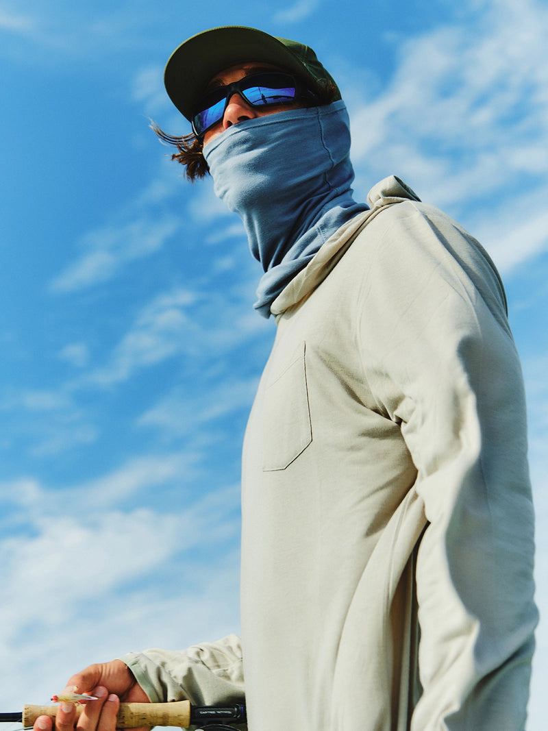 Men's Bamboo Lightweight Hoodie - Palm Green