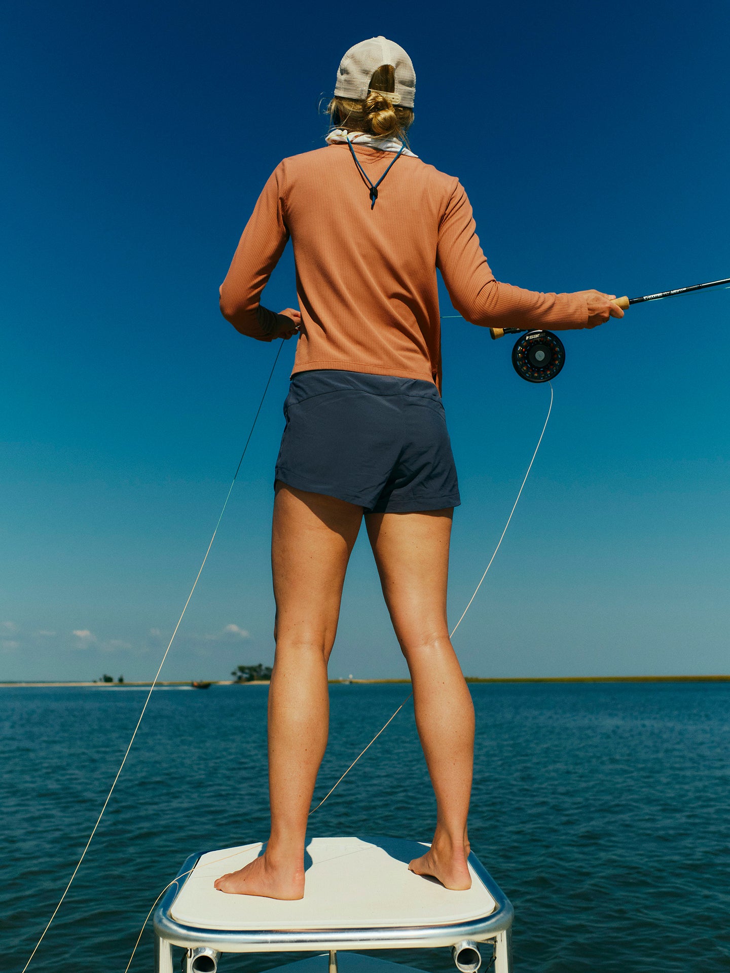 Women's Ribbed Bamboo Long Sleeve - Sea Salt