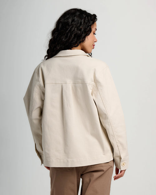 Women's Folly Twill Chore Coat - Stone