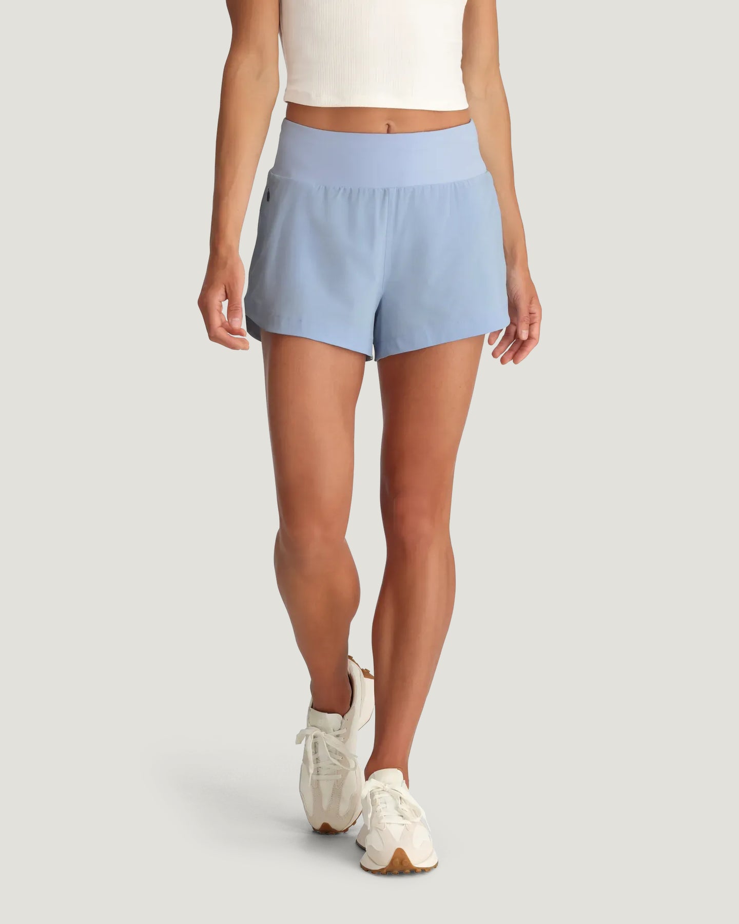 Women's Bamboo-Lined Active Breeze Short – 3" - Clear Sky