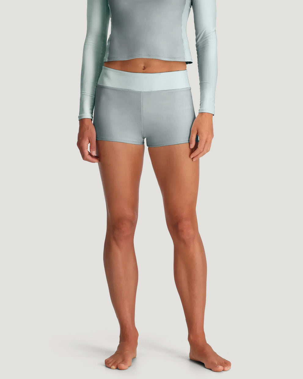 Women's Wavebound Surf Short - Ocean Mist / Tropic Sea