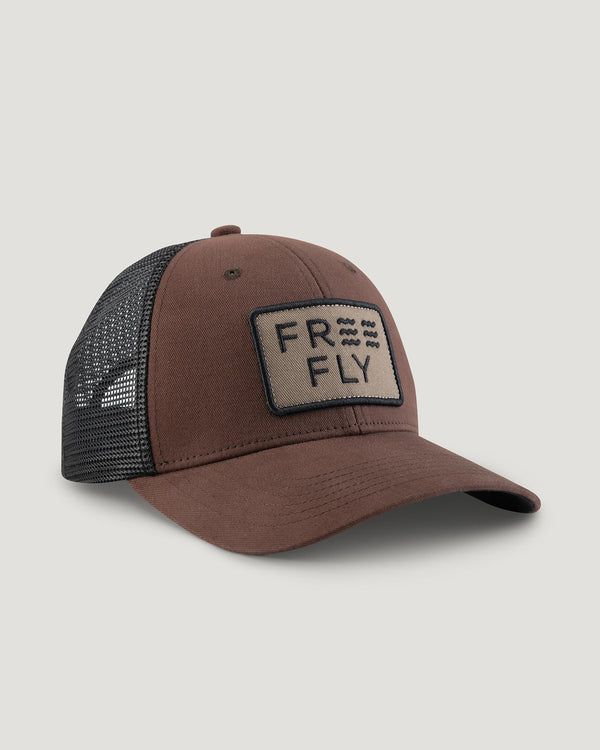 Wave Trucker Hat - Chestnut